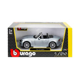 NessiWorld 21083 Burago 1:24 Fiat 124 Spider Model Car